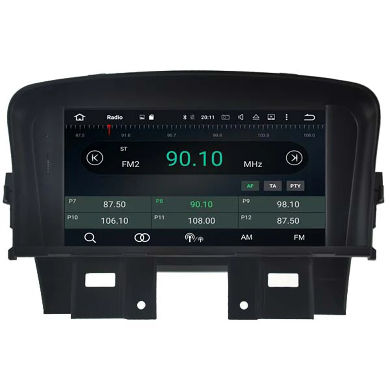 Автомобильный стерео 2 din для CHEVROLET CRUZE 2008 2011 Android 9 0 4G/32G Восьмиядерный gps Навигация