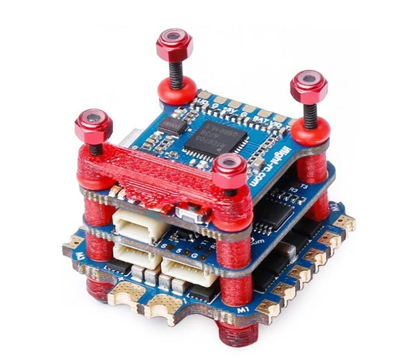 

4-in-1 SucceX F4 Mini Flight Controller+35A Blheli_32 2-6S ESC+5.8G 25/100/200mW Smartaudio VTX 2 3 layers Fly Tower For FPV RC