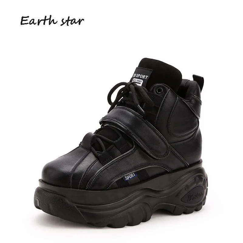 EARTH STAR/Новинка Обувь для женщин Брендовые женские кроссовки на платформе chaussure