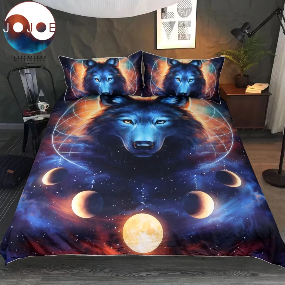 Goede Dream Catcher door JoJoesArt Beddengoed Set Queen Moon Eclipse Dekbedovertrek Wolf Bed Set 3pcs Galaxy Print Beddengoed Voor kids Volwassenen