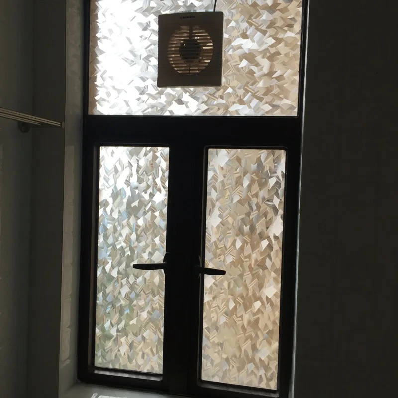 45*200CM Ice Crystal Pattern Sunscreen Translucent Opaque Windows ... 45*200CM Ice Crystal Pattern Sunscreen Translucent Opaque Windows ...