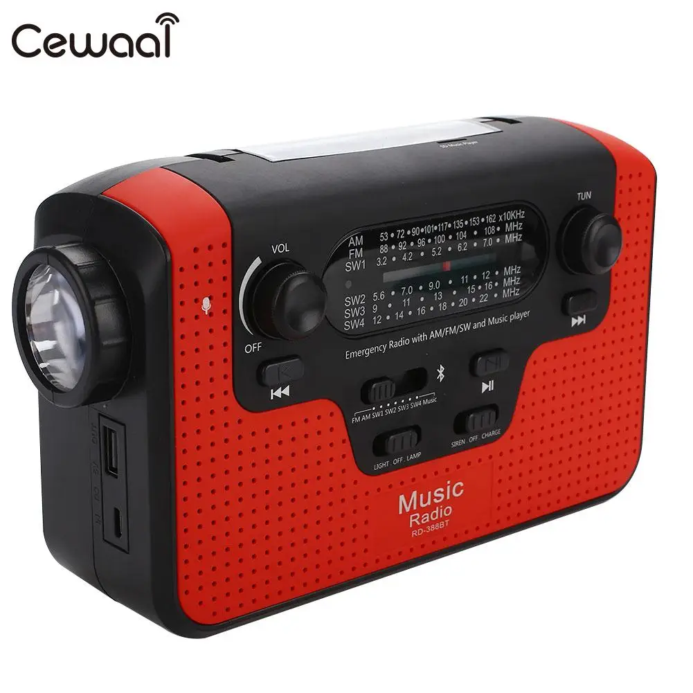 Солнечная панель Bluetooth динамик аварийное зарядное устройство наружная звуковая