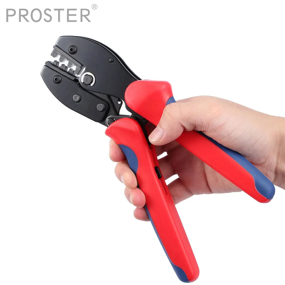 Proster солнечные щипцы для PV обжимной инструмент Ratcheting разъем 2 5/4/6 мм режущие