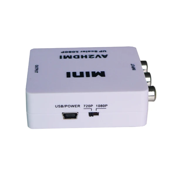 Мини конвертер AV HDMI это универсальный для аналогового композитного входа на