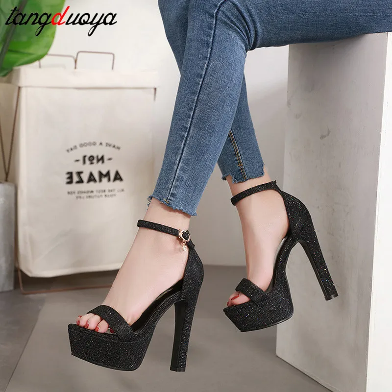 open high heel shoes