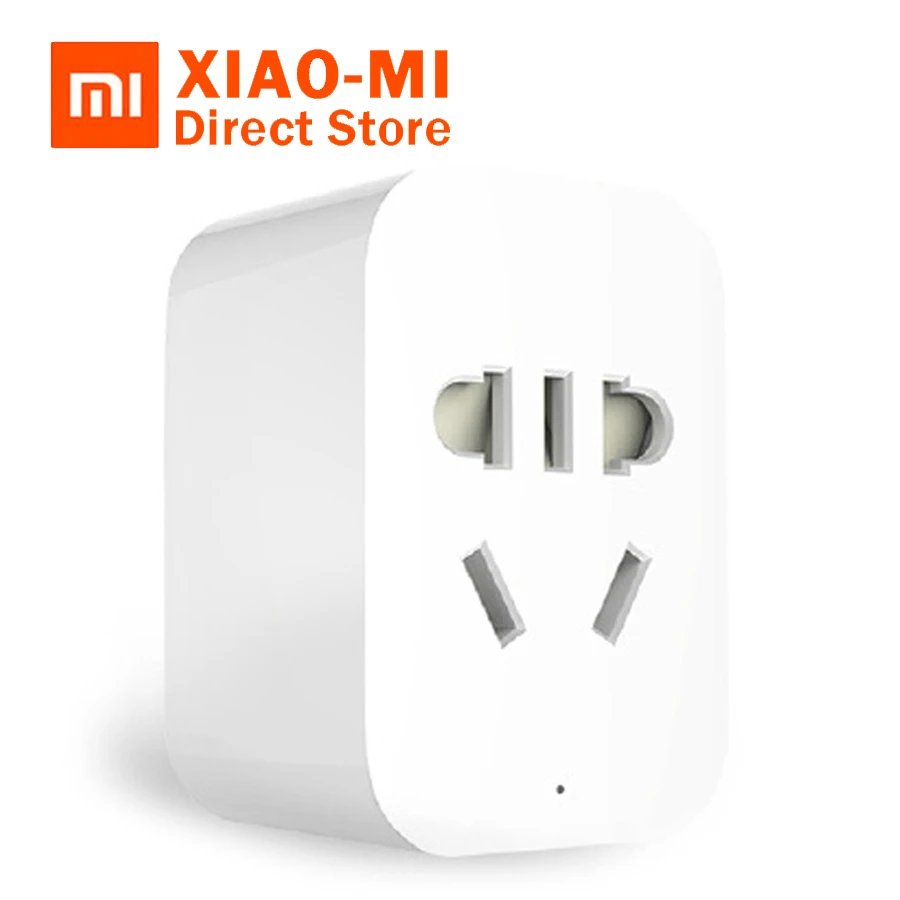 

Original Xiaomi Mi Smart WiFi Socket Plug ZigBee Version APP Remote Control Timer Power Detection with Smart Home Mihome APP