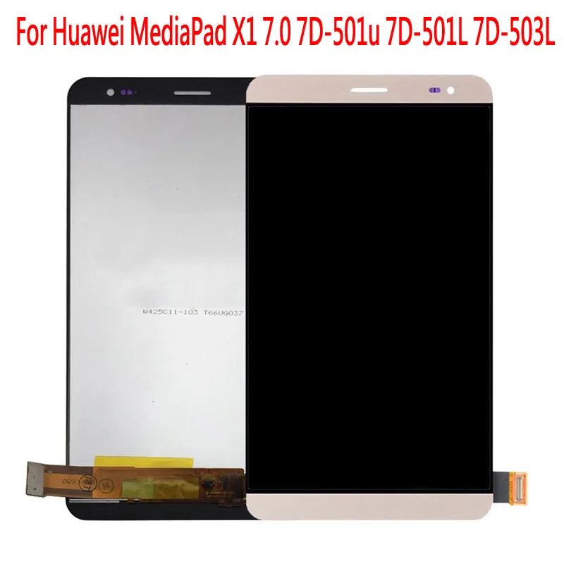 

10 Pcs(Tested) For Huawei Honor X1/MediaPad X1 7D-501u 7D-501L 7D-503L LCD Display+Touch Screen Digitizer Assembly Replacement