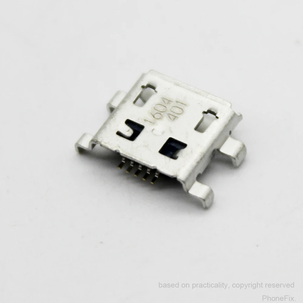 10 шт./лот USB разъем для зарядки ALCATEL ONE TOUCH FIERCE 2 7040T 3969 | Мобильные телефоны и