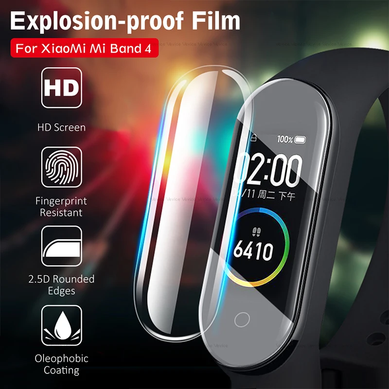 

1/3/5/10 Pcs For Xiaomi Mi Band 4 Screen Protector Soft Film For Xiaomi MiBand 4 Smart Bracelet Full Screen Clear Film Not Glass
