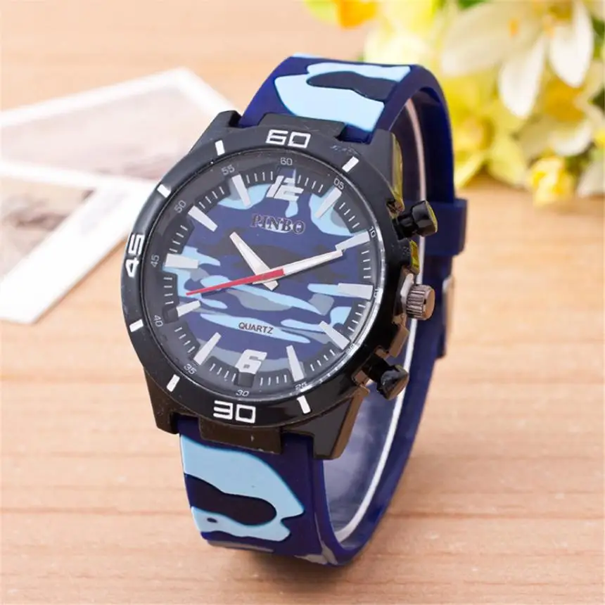 

#5001 Leisure Fashion High Quality Man Watch Fashion Camouflage Auartz Watch