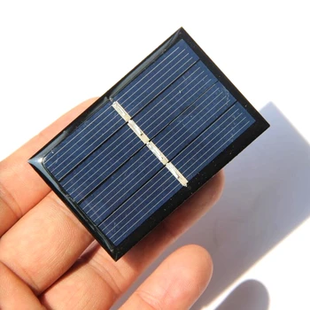 

Mini Solar Panels 2V 140mA 58*38MM Solar Cells Module For DIY Scientific Experiment Epoxy Study 10pcs Free Shipping
