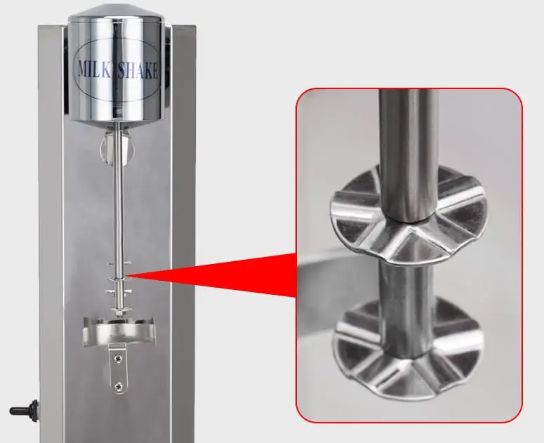 Multifunction Milkshaker Stainless Steel Milkshake Bubble Tea Stirring Machine Drink Milk Foam Mixer Blender Smoothie Maker