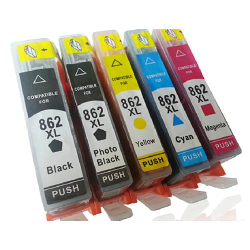Compatible ink cartridge for HP 862XL 862 Ink cartridges suit for 6500