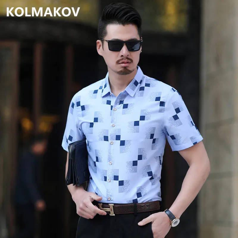 Мужские рубашки 2019 Chemise Homme Платье рубашка для мужчин хлопок Camisa Masculina Businese цветочный повседневное высокое качество мужской