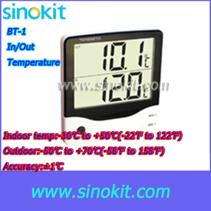 

Free Shipping Indoor/Outdoor Digital Thermometer - BT-1