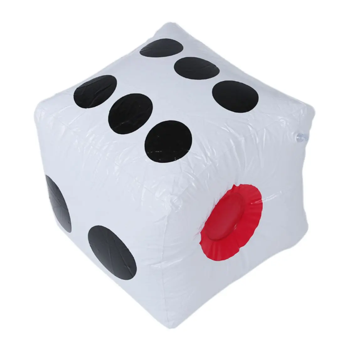 

1pc 32cm Inflatable Blow Up Cube Dice Casino Poker Party Decorations Pool Beach Toy