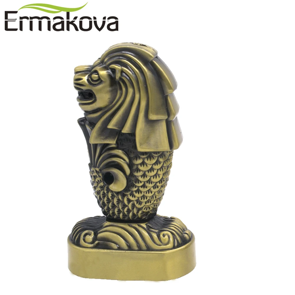 ERMAKOVA металлическая фигурка известного здания из Сингапура Merlion всемирно