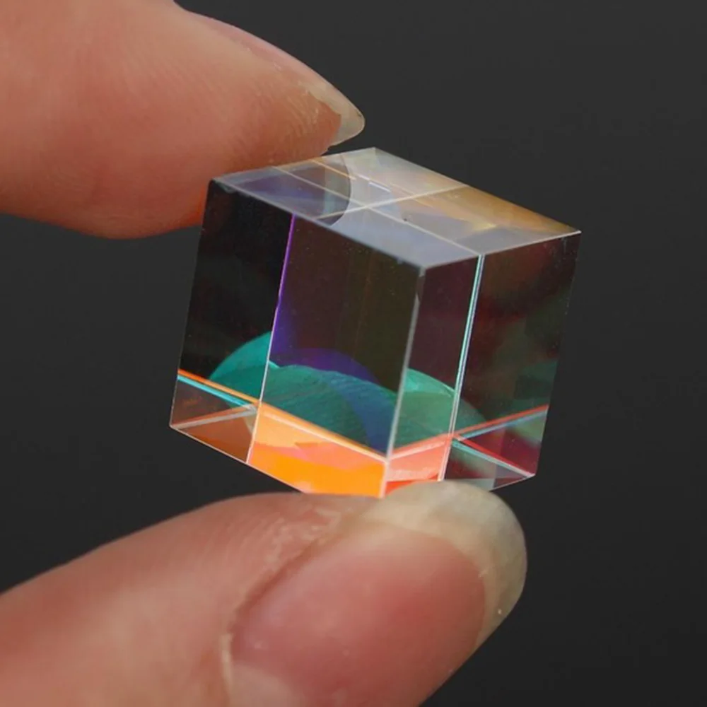  Science Prism Laser Beam Combine Cube Prism Laser Diode FOR Glass Optical Instruments Mirror Teachi - 32989663204