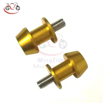 

Pair 10MM CNC Billet Swingarm Spools Sliders for Kawasaki ZX6R 99-09 ZX9R 94-03 ZX10R 04-09 ZX12R 00-05 M10 Stand Screws Bolts