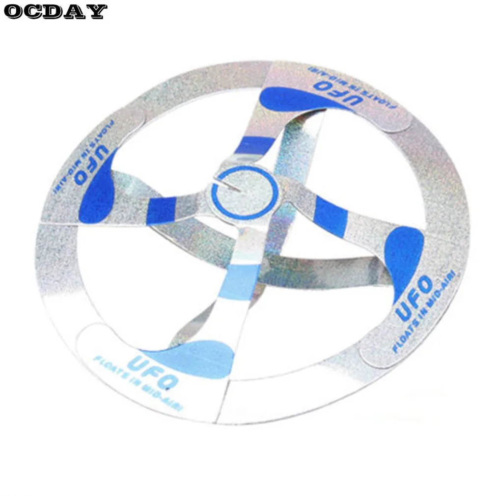 OCDAY Mid Air Floating UFO Flying Disk Suspended Air Floating Fly