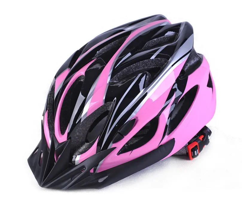 220 г ультра-светильник дорожный шлем для Для мужчин-велосипедный шлем выносливость MTB защитный велосипедный шлем Integ-пресс-форм окружности головы 56-62 см для защитного шлема - Цвет: Лиловый