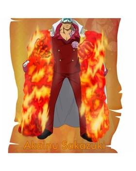 

Free Shipping One Piece Akainu Sakazuki Cosplay Costume Custom Made for Halloween and Christmas