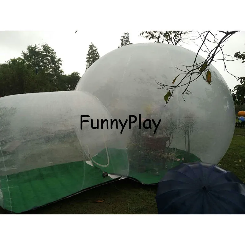 Открытый прозрачный надувные пузырь палатка ясно палатка кристалл пузырь палатка
