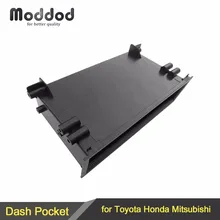 1 Din Car Stereo Radio Refitiing Storage Pocket font b Box b font Spacer for Toyota