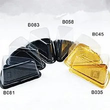 " Прозрачная пластиковая коробка для торта, коробка для сыра, контейнер для торта, пищевая упаковка