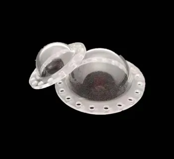 

6pcs/lot Transparent Acrylic Organic Glass Half Round Hollow Cover Hood