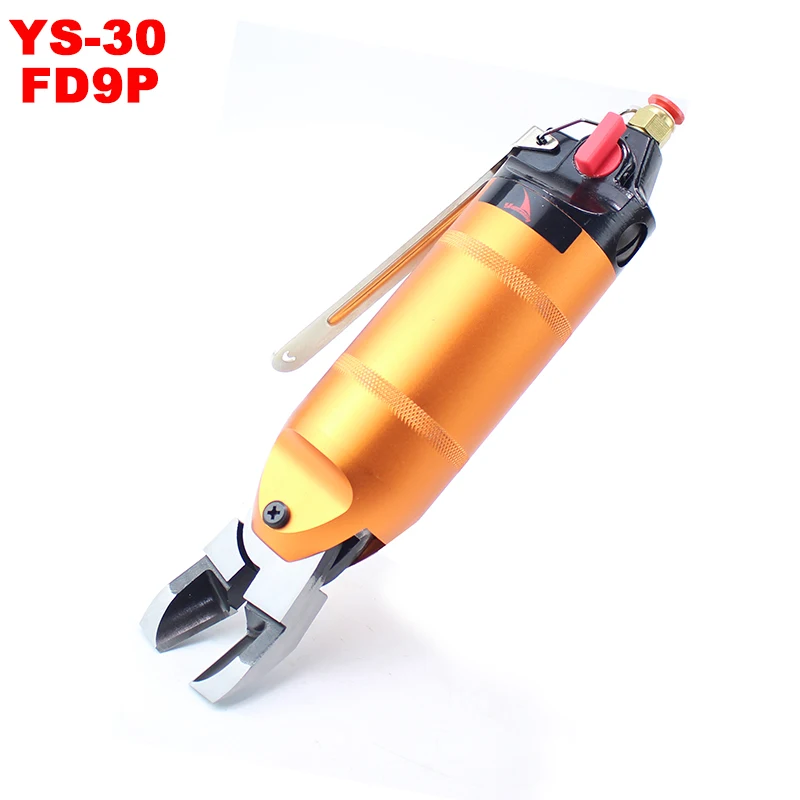 

YOUSAILING YS-30+FD9P Pneumatic Nippers Air Scissors/ Nippers Tool Angle Blade Air Cutter Cutting 10mm Soft Plastic