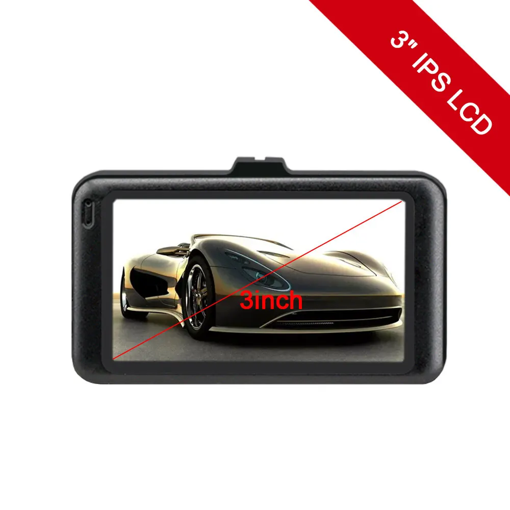 Автомобильный регистратор PARASOLANT Full HD 1080P Dash Cam с четким ночным видением, автомобильная камера, циклический регистратор, английский/русский Menual 120, широкоугольный