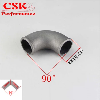 

Pipe Joiner 50mm 2" Cast Aluminum 90 Degree Elbow Pipe Turbo Intercooler pipe