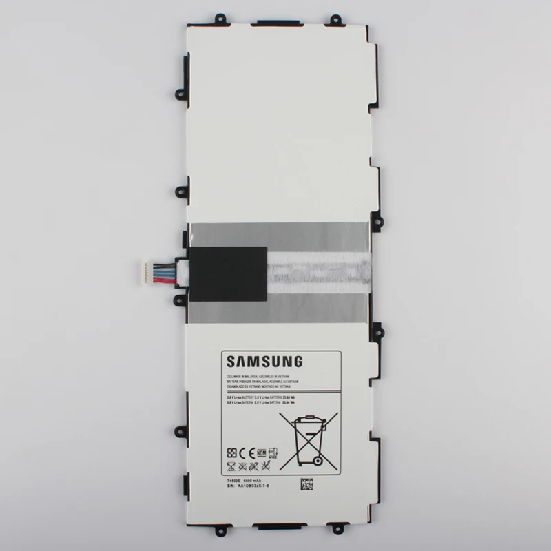 imágenes para 100% Original de la Tableta Batería T4500E Para Samsung GALAXY Tab3 P5200 P5210 P5220 Genuino Reemplazo Baterías 6800 mAh imágenes para 100% Original de la Tableta Batería T4500E Para Samsung GALAXY Tab3 P5200 P5210 P5220 Genuino Reemplazo Baterías 6800 mAh