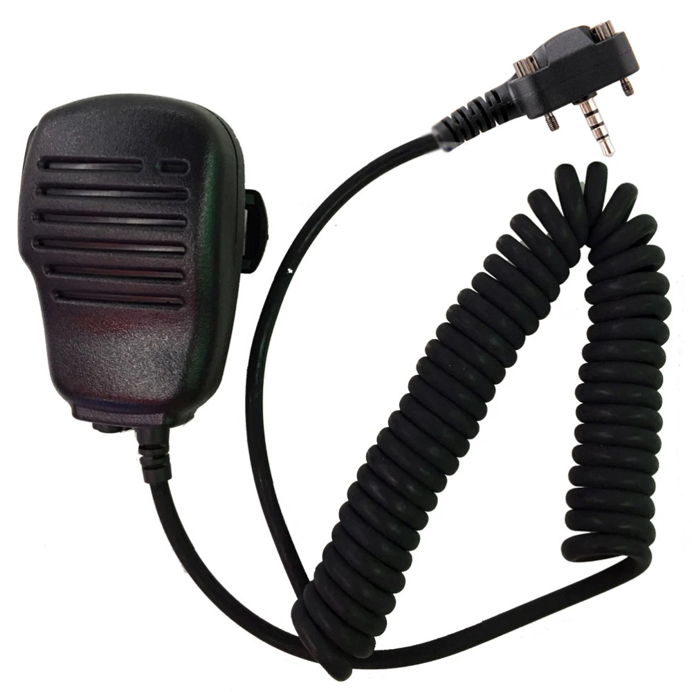 Handheld Shoulder Speaker Microphone Mic PTT for Vertex Standard Portable Radio VX-231 VX-230 VX-160 VX-168 VX-180 Walkie Talkie (5)