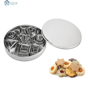 

2019 24 Pcs Stainless Steel Cake Biscuit Cookie Cutter Mold DIY Baking Pastry Tool MAR4
