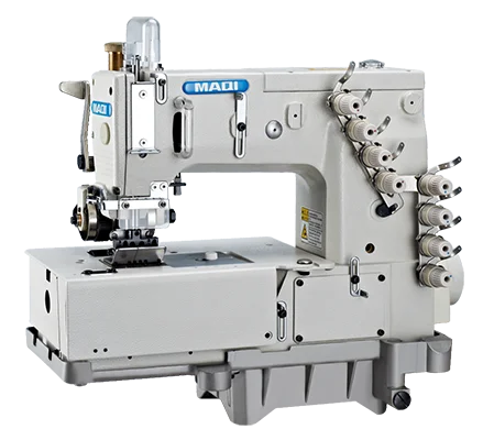 

LS 1508P/1503PTF 4 Needle Flat-Bed Double Chain Stitch Sewing Machine With Horizontal Looper Movement Mechanism 220V