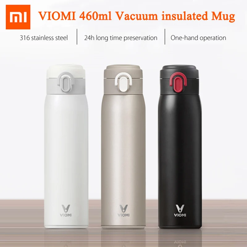 Оригинальный термос Xiaomi VIOMI лучшая чашка чашки из нержавеющей стали фляжка
