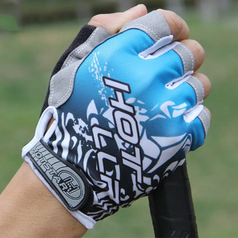 هلام قفازات ركوب الدراجات دراجة الرياضة قفازات دراجة نصف اصبع قفازات للصدمات