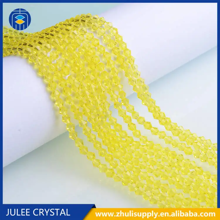 A3-C009 JuleeCrystal красный цвет бусины оптом 4 мм Хрустальные стеклянные Биконусы бусины для изготовления ювелирных изделий - Цвет: A3-C009