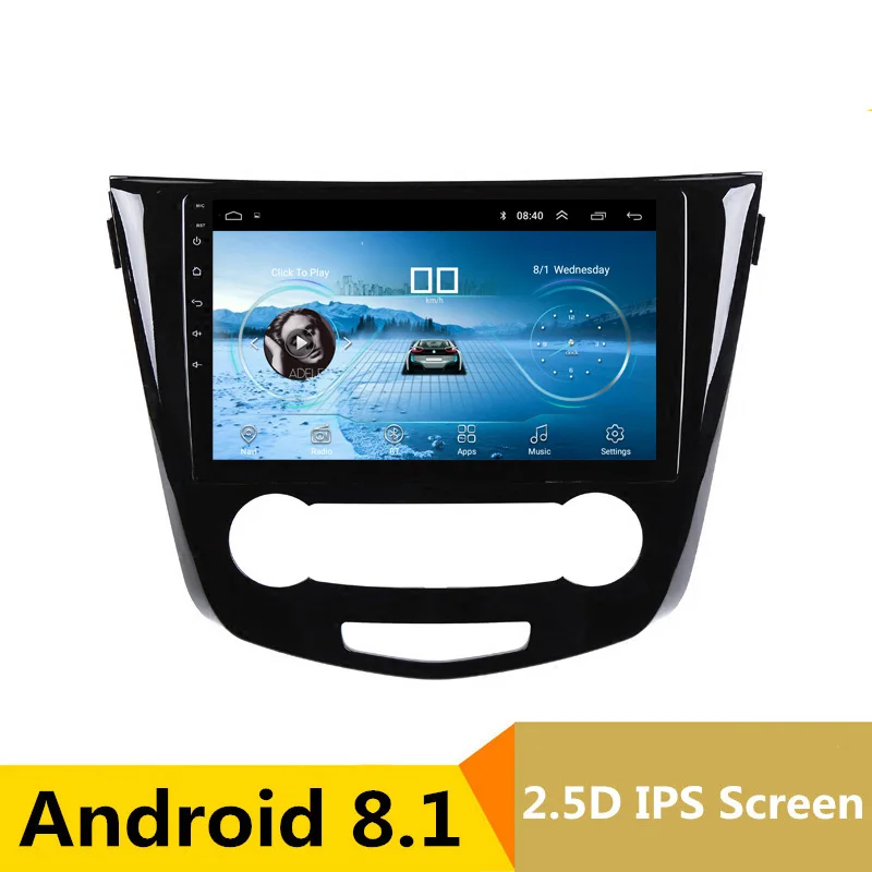 

10" 2.5D IPS Android 8.1 Car DVD Multimedia Player GPS for Nissan Qashqai / X-Trail 2014-2016 audio car radio stereo navigation