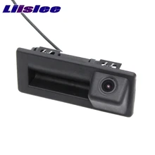 LiisLee Car Rear View Camera Instead of Original Factory Trunk Handle For SKODA Octavia MK3 5E 2012~2017