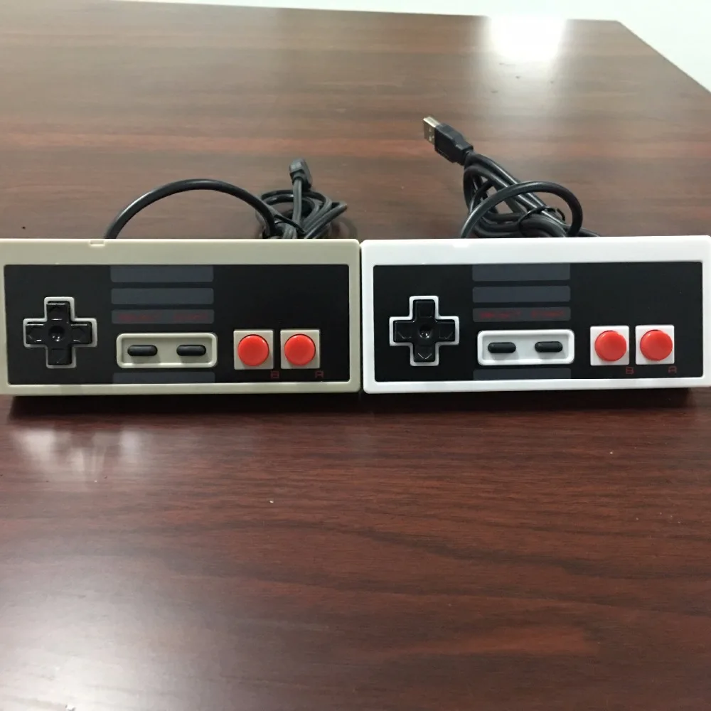 2 шт проводной контроллер для ПК/USB/nes компьютерная игровая ручка в стиле ретро USB NES контроллер