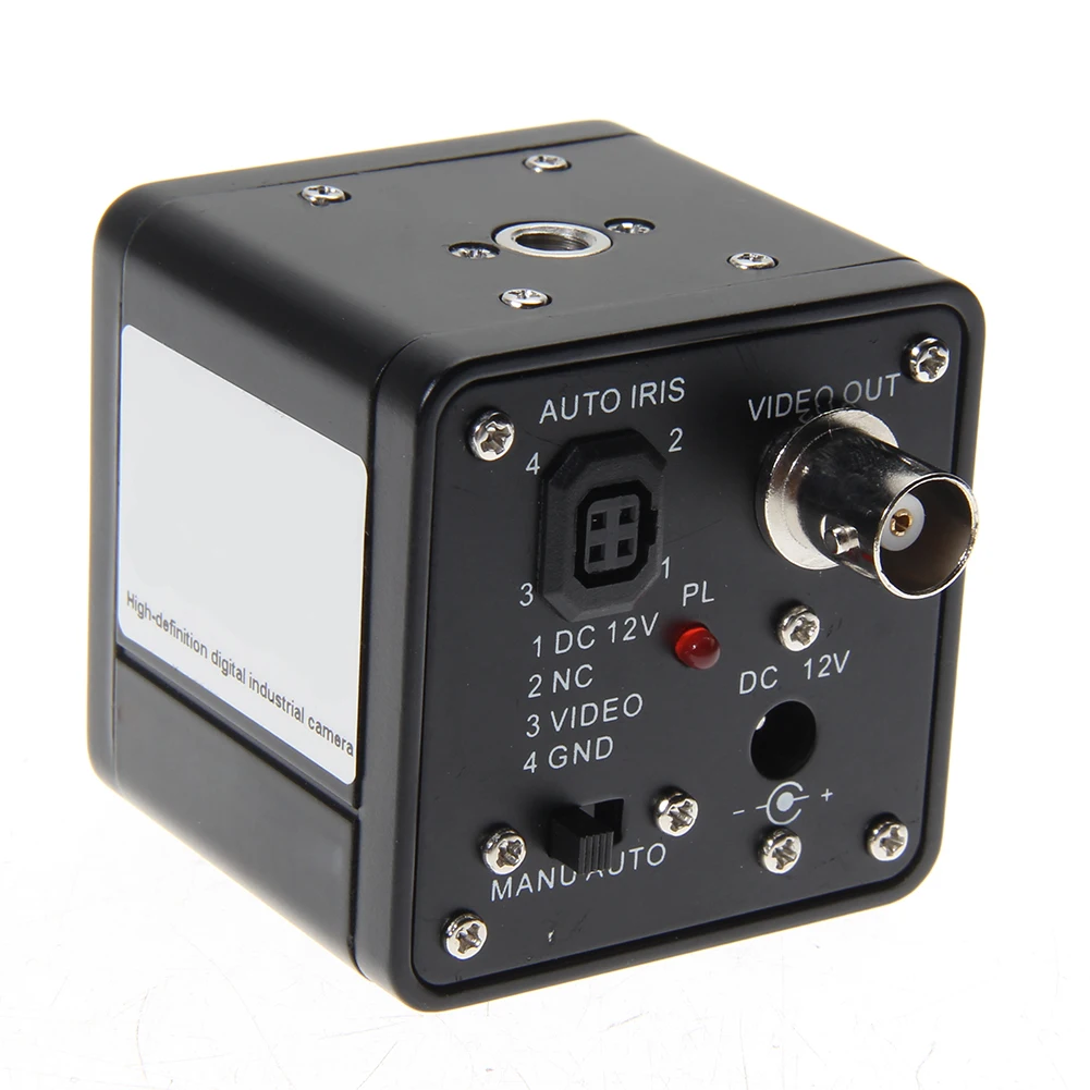 Высокое разрешение 100X цифровой промышленный микроскоп камера BNC AV ТВ Видео зум C крепление объектива промышленности CCD камера