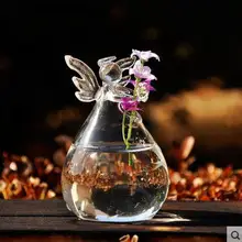Ваза Ангел прозрачный хрусталь, стекло вазы, организация цветов гидропонный контейнер украшение дома
