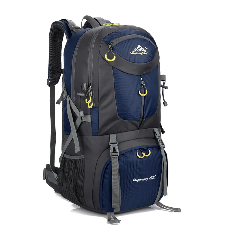 40L 50L 60L Outdoor Sports Backpack Unisex Nylon Waterproof Large Capacity Mountaineering Hiking Travel Cycling Climbing Bag