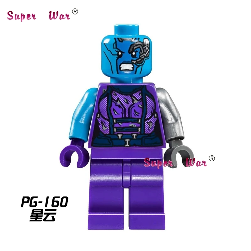 

one piece superhero building blocks Guardians of the Galaxy Nebula action sets bricks toys for children