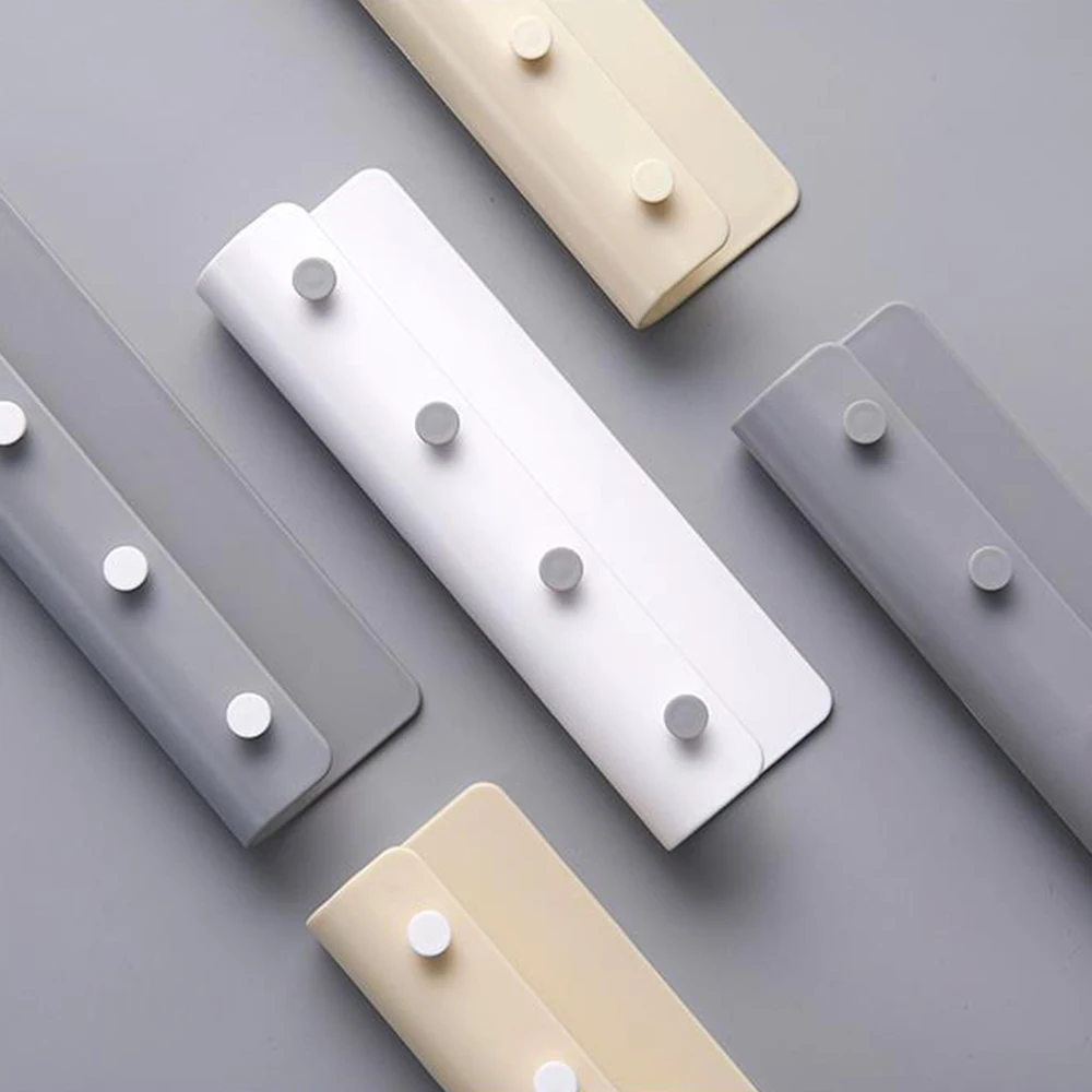 Us 3 86 31 Off Creative Kitchen Bathroom Hanger Modern Hook Home Adhesize Hooks Key Holder Wall In Rails From Garden On Us 3 86 31 Off Creative Kitchen Bathroom Hanger Modern Hook Home Adhesize Hooks Key Holder Wall In Rails From Garden On