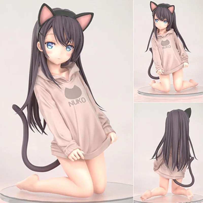 

Japanese sexy anime figure Ripuka OCHI LIPKA Cat ears FOTS PVC Action Figure Toys Dolls Christmas Gift For Children Kids