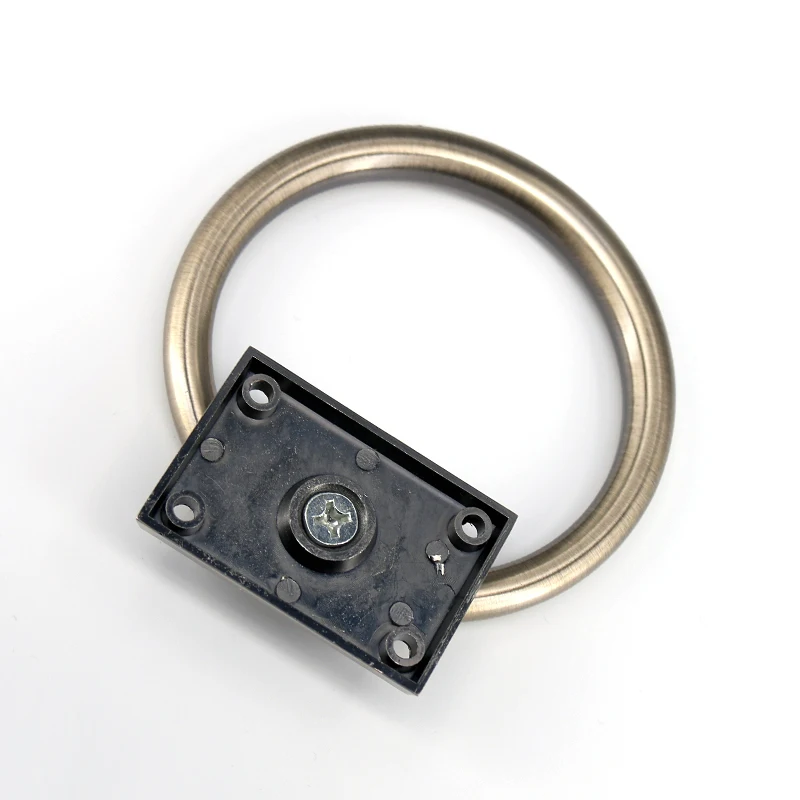 1x Round Bronze Tone large drop rings door knocker wooden chair sofas handles pulls knobs Antique furniture handles